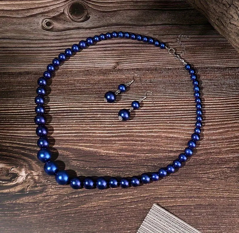 Pierced 2" gold wire and small pearl twisted hoop earrings