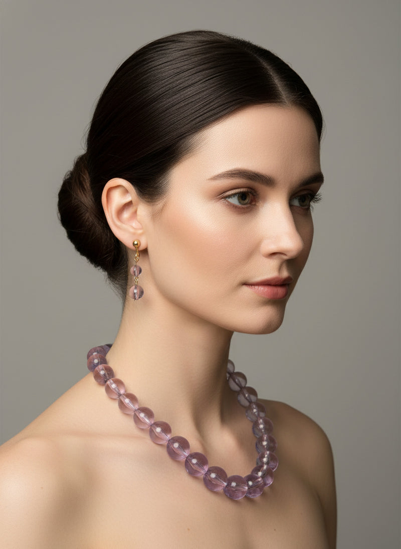 Clip on 2 1/2" round gold top earrings with dangle turquoise woven hoop