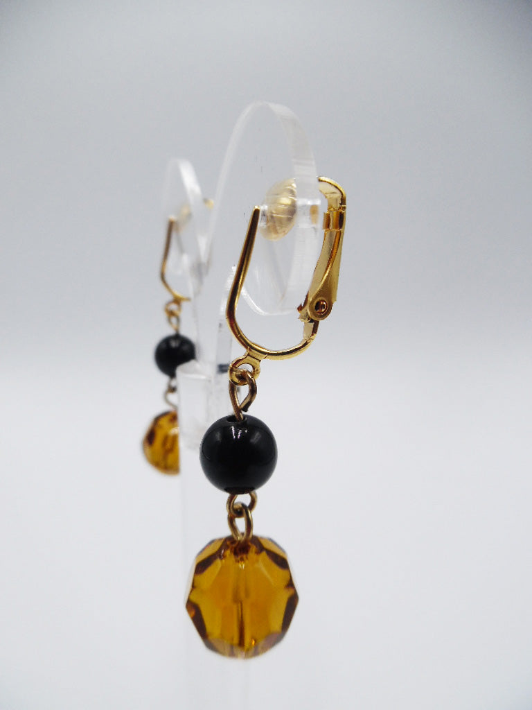 Black Beads Jewelry Making, Black Shell Beads Earring