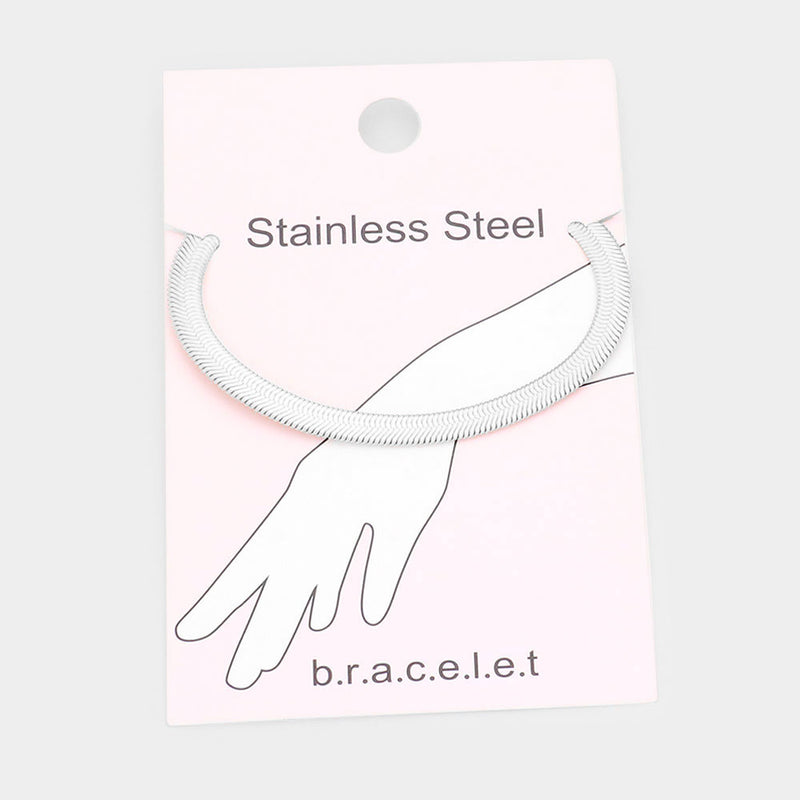 Stainless Steel 1 1/4" small pierced silver or gold hoop earrings